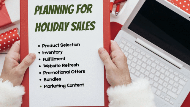 Planning for Holiday Sales