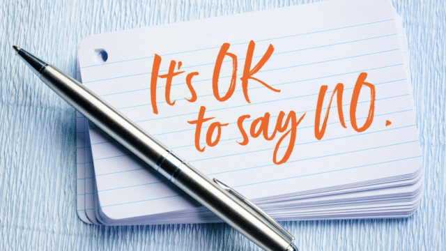 Why Saying NO Can Be Good For Business
